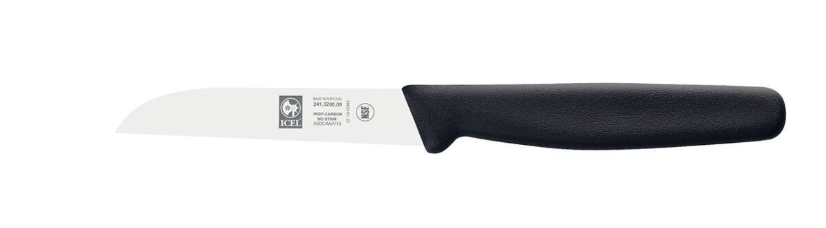 Cuchillo para verduras de filo liso ondulado